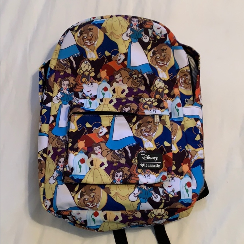 Disney beauty & the beast loungefly backpack